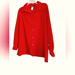 Valentine Rich Red Top Plus 22